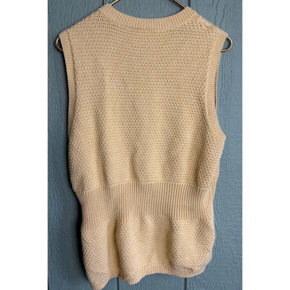 Vintage Pendleton Cable Knit Vest, Large - Picture 5 of 5